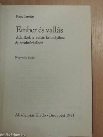 Ember és vallás