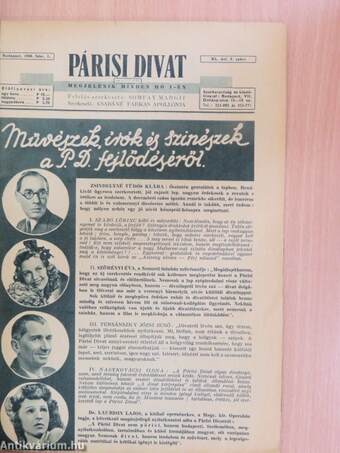 Párisi divat 1944. február 1.