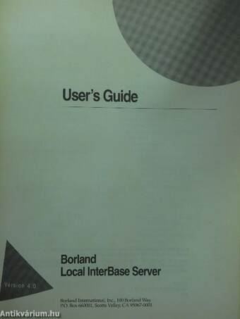 Borland Local InterBase Server - User's Guide