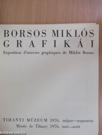 Borsos Miklós grafikái