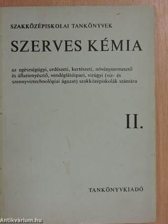 Szerves kémia II.