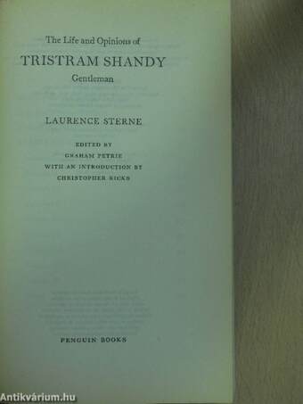 The Life and Opinions of Tristram Shandy