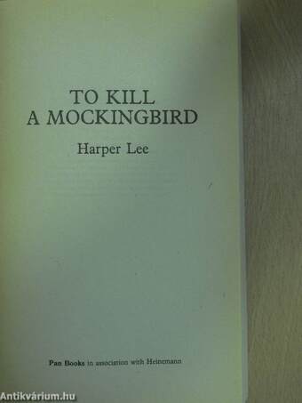 To Kill a Mockingbird