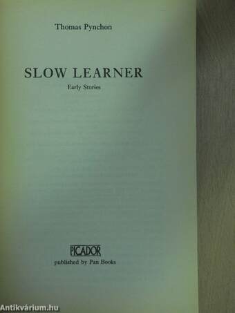 Slow learner