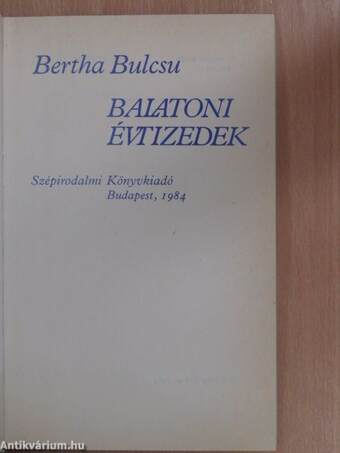 Balatoni évtizedek