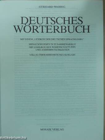 Deutsches Wörterbuch