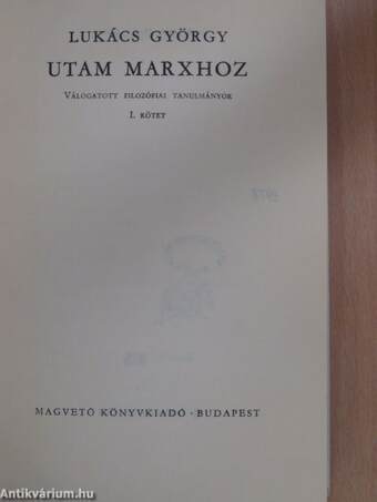 Utam Marxhoz I-II.