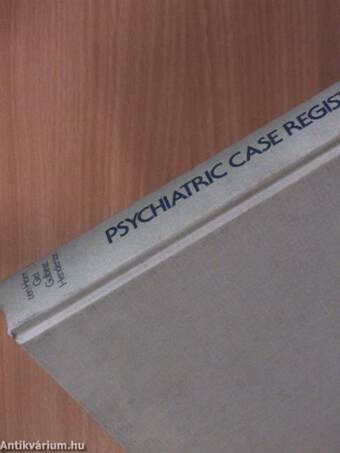 Psychiatric Case Registers in Public Health