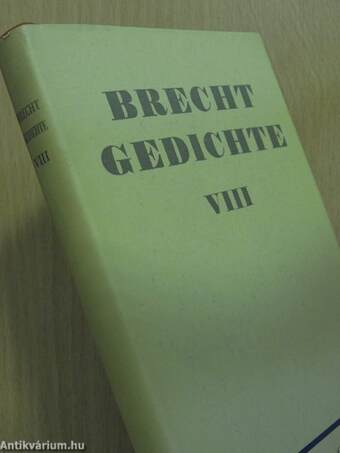 Gedichte VIII.