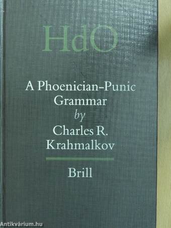 A Phoenician-Punic Grammar