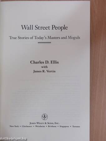 Wall Street People