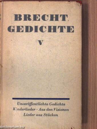 Gedichte V.