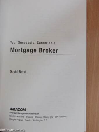 Your Successful Career as a Mortgage Broker