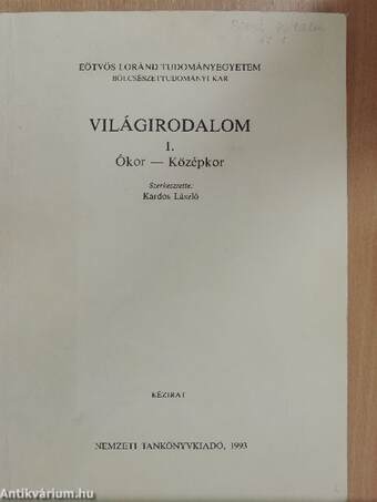 Világirodalom I.