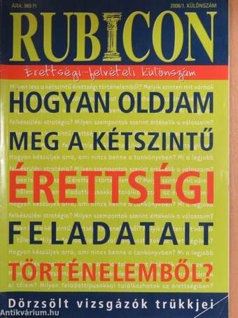 Rubicon 2006/1. különszám