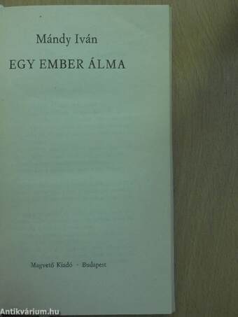 Egy ember álma