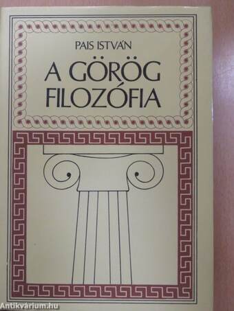 A görög filozófia (dedikált példány)