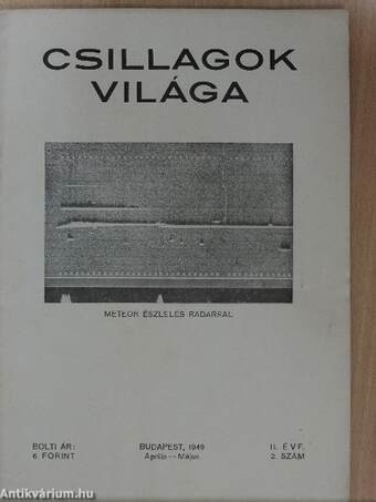 Csillagok Világa 1949. április-május