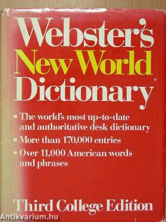 Webster's New World Dictionary