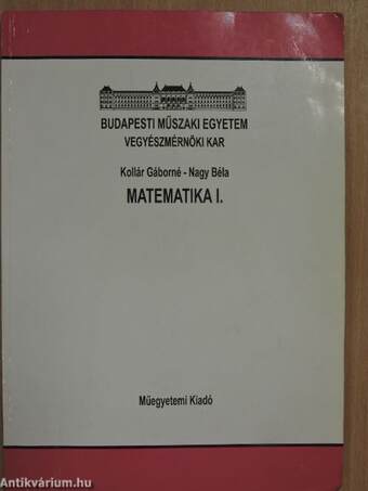 Matematika I.