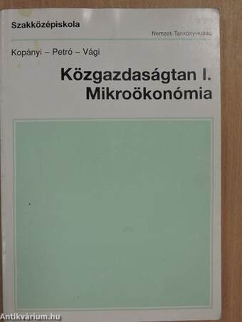 Közgazdaságtan I.