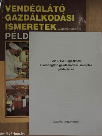 Vendéglátó gazdálkodási ismeretek - Példatár