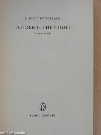 Tender is the Night