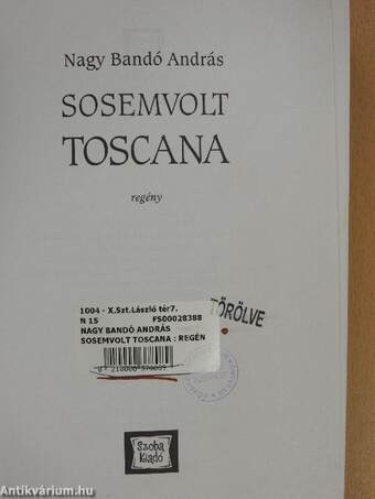 Sosemvolt Toscana