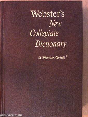 Webster's New Collegiate Dictionary