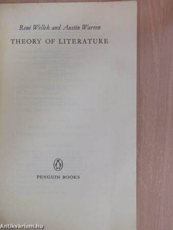 Theory of Literature