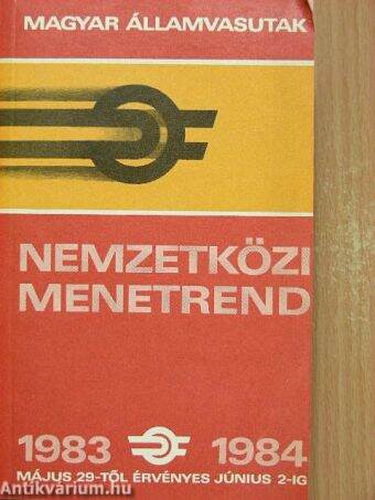 Nemzetközi menetrend 1983-1984