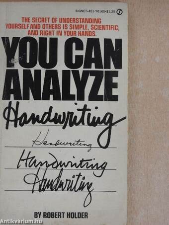 You Can Analyze Handwriting