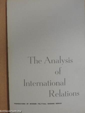 The Analysis of International Relations