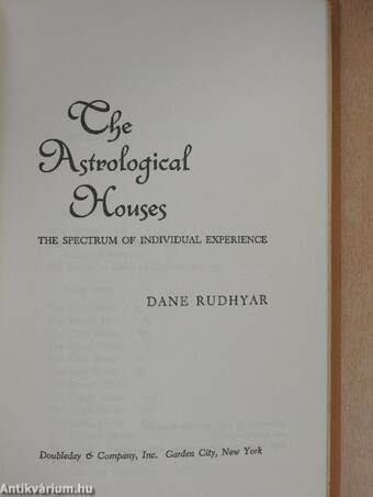The Astrological Houses