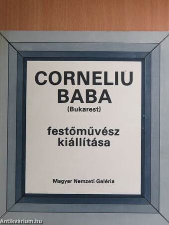 Corneliu Baba festőművész kiállítása