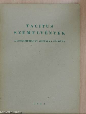 Tacitus-szemelvények