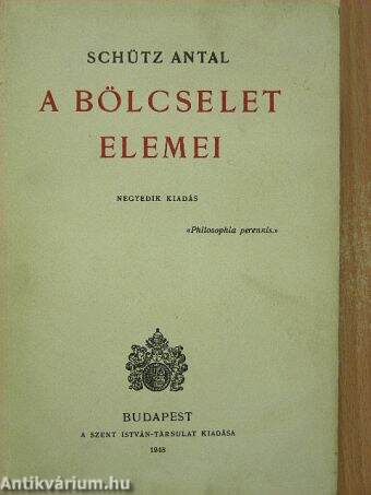 A bölcselet elemei