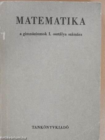 Matematika I.