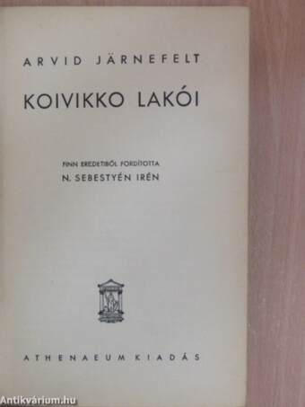 Koivikko lakói