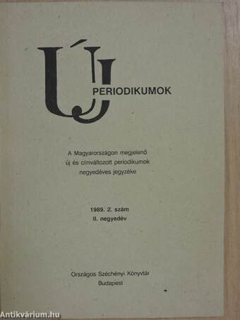 Új periodikumok 1989/2.