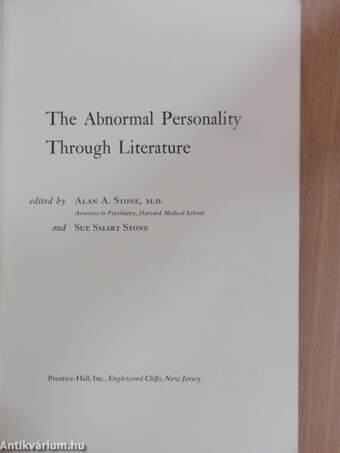 The Abnormal Personality Through Literature