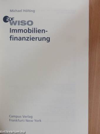 2DF Wiso: Immobilienfinanzierung