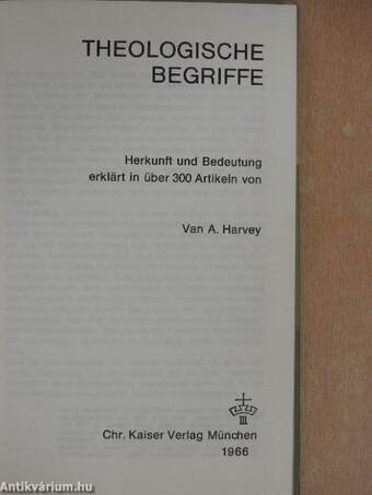 Theologische Begriffe