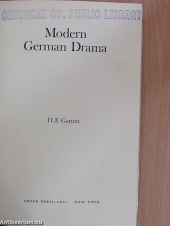 Modern German Drama