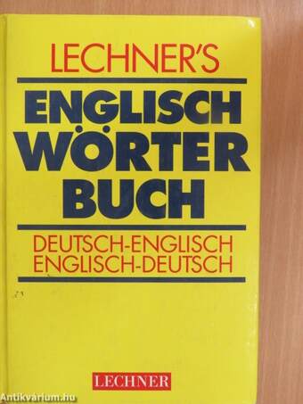 Lechners Englisch Wörterbuch