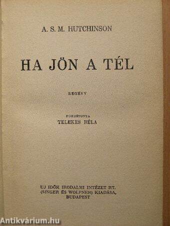 Ha jön a tél