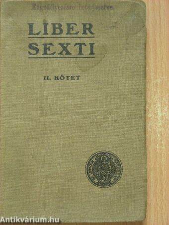 Liber sexti II.