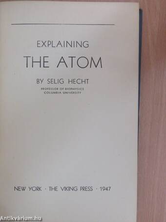 Explaining the Atom