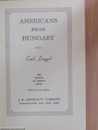 Americans from Hungary