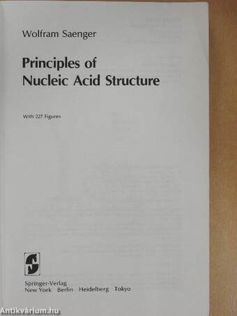 Principles of Nucleic Acid Structure